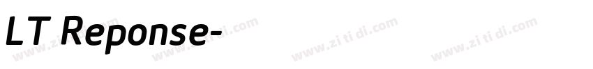 LT Reponse字体转换